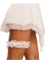 Weddya garter - White