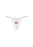 Weddya Bride crotchless thong - White