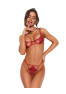Anyya 2 pieces crotchless lingerie set - Red
