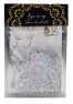 Paire de cache tétons adhésifs strass bleu et violet 