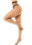 Collant large maille noire 