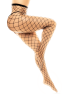 Collant large maille noire 