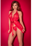 Babydoll Mapalé avec string en dentelle