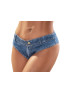 Micro short imitation jean 