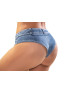 Micro short imitation jean 
