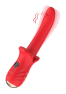 Vibromasseur Rouge Ultra-Souple KISS