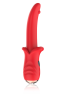 Vibromasseur Rouge Ultra-Souple KISS