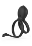 PEPIN, Cockring à double anneaux dans un silicone médical doux avec 1 mode de vibration 