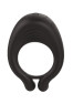 OCTAVE, Cockring Noir dans un silicone médical doux avec 1 mode de vibration 