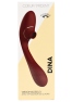 Stimulateur Clitoridien Vibromasseur Point G 2-en-1 DINA Bordeaux 