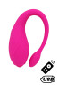 TANDEM Rose, stimulateur pour couple USB avec télécommande en silicone médical 