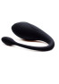 TANDEM Noir, stimulateur pour couple USB avec télécommande en silicone médical 
