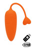 CARROT, Un Œuf vibrant avec télécommande, couleur et forme Carotte en silicone médical 