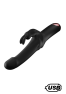 PLAYER, Vibromasseur Rabbit USB, silicone médical doux et lisse, doté de 10 modes de vibration