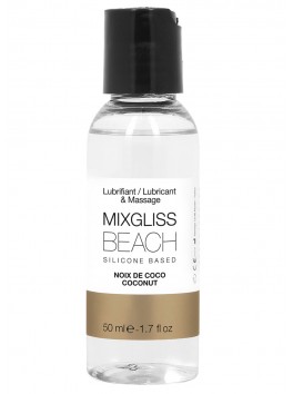 Grossiste Mixgliss Lubrifiant silicone noix de coco 50ml compatible preservatif