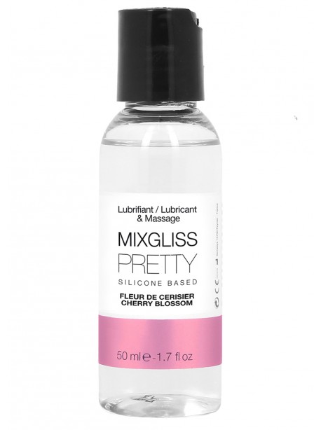 Grossiste Mixgliss Lubrifiant silicone fleur de cerisier 50ml compatible preservatif