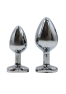 Plug bijou coeur en aluminium bijou rouge Small LOVELY