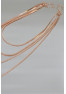 bijou pinces tétons avec 4 chainettes doré rose