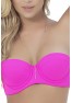 grossiste Mapalé Haut de bikini à coques rose sexy top maillot de bain avec ou sans bretelles
