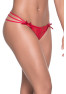 String rouge élégant triple lanières 