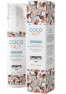 grossiste Exsens Huile massage noix de coco chauffante et comestible texture douce