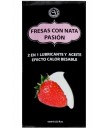 fournisseur secret play Huile lubrifiante et massage fraise monodose 10ml
