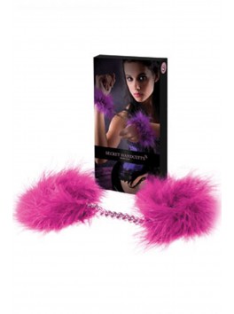 Menottes fuchsia avec duvet très doux