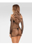 Sashalla ensemble de lingerie 4 pièces - Noir