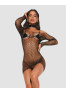 Sashalla ensemble de lingerie 4 pièces - Noir