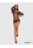 Sashalla 4 pieces lingerie set - Black