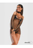 Sashalla 4 pieces lingerie set - Black