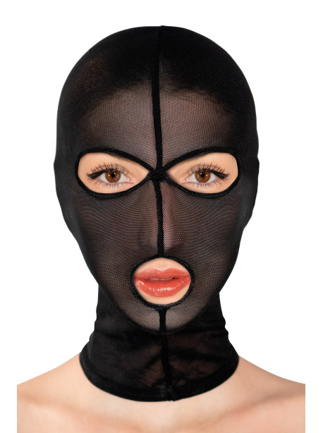 Fetish balaclava in fine fishnet Fetish Tentation