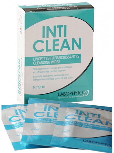 Grossiste Labophyto Llingettes nettoyantes intimes pour hommes et femmes boite de 6