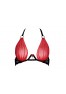 grossiste Joli ensemble lingerie rouge et noir sexy