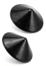 Nipple Métal noir Cache tétons cône 