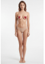 Nipple Métal rouge Cache tétons cœur 
