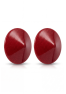 Nipple Métal rouge Cache tétons cône 