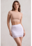 Jupe courte blanche Camélia