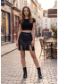 Jupe longue noire Omella