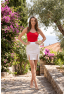 Jupe longue blanche Natacha