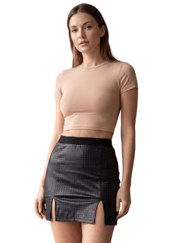 Jupe courte noir Stella