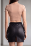 Jupe courte noir Stella