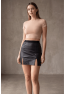 Jupe courte noir Stella