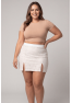 Jupe courte blanche Cassandra