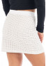 Jupe courte blanche Cassandra