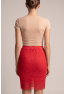 Jupe longue rouge Catalina