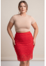Jupe longue rouge Catalina