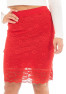 Jupe longue rouge Catalina