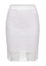 Jupe longue blanche Catalina