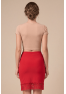 Jupe longue rouge Maria